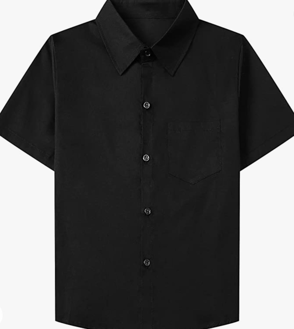 Kids button down Mechanic style shirt